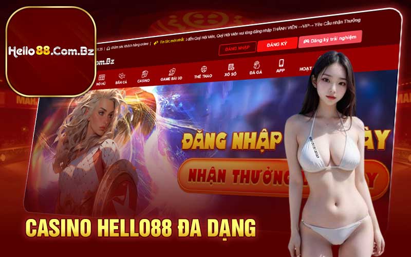 Casino Hello88 đa dạng