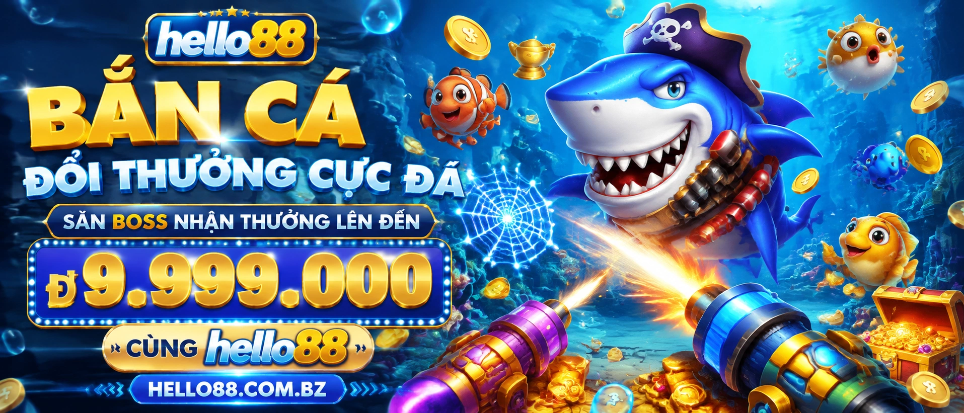 Bắn Cá phòng đa người và thưởng lớn